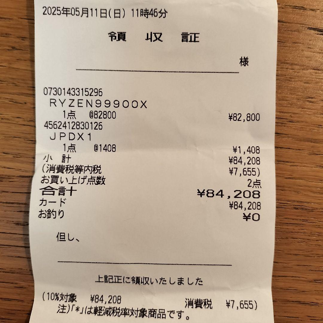 CPU AMD Ryzen 9 9900X BOX