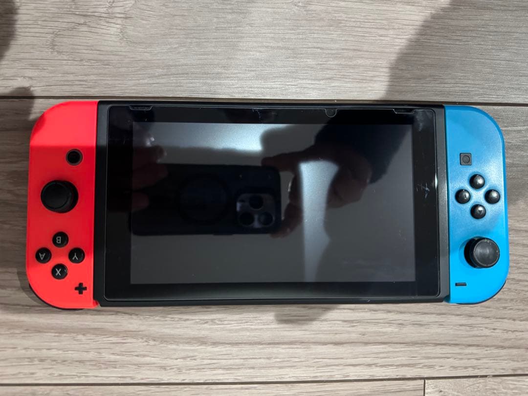 h*1様 Nintendo Switch 本体 ネオンブルー/ネオンレッド