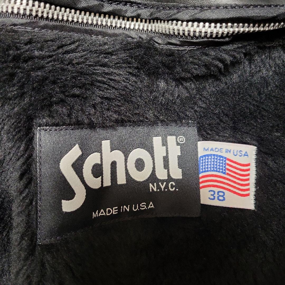 Schott シングルライダースジャケット