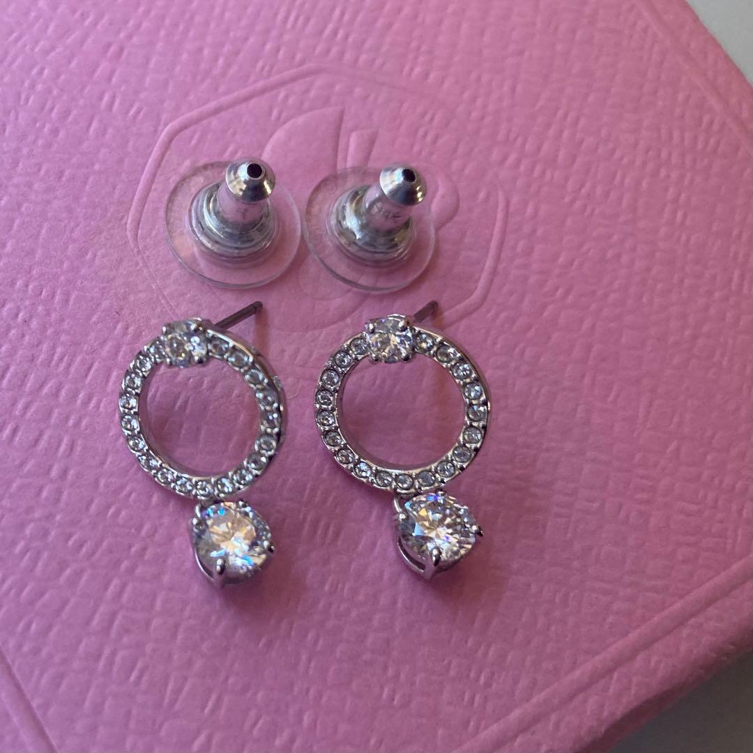 ★swarovski★スワロフスキーConstellaピアス＆ネックレス