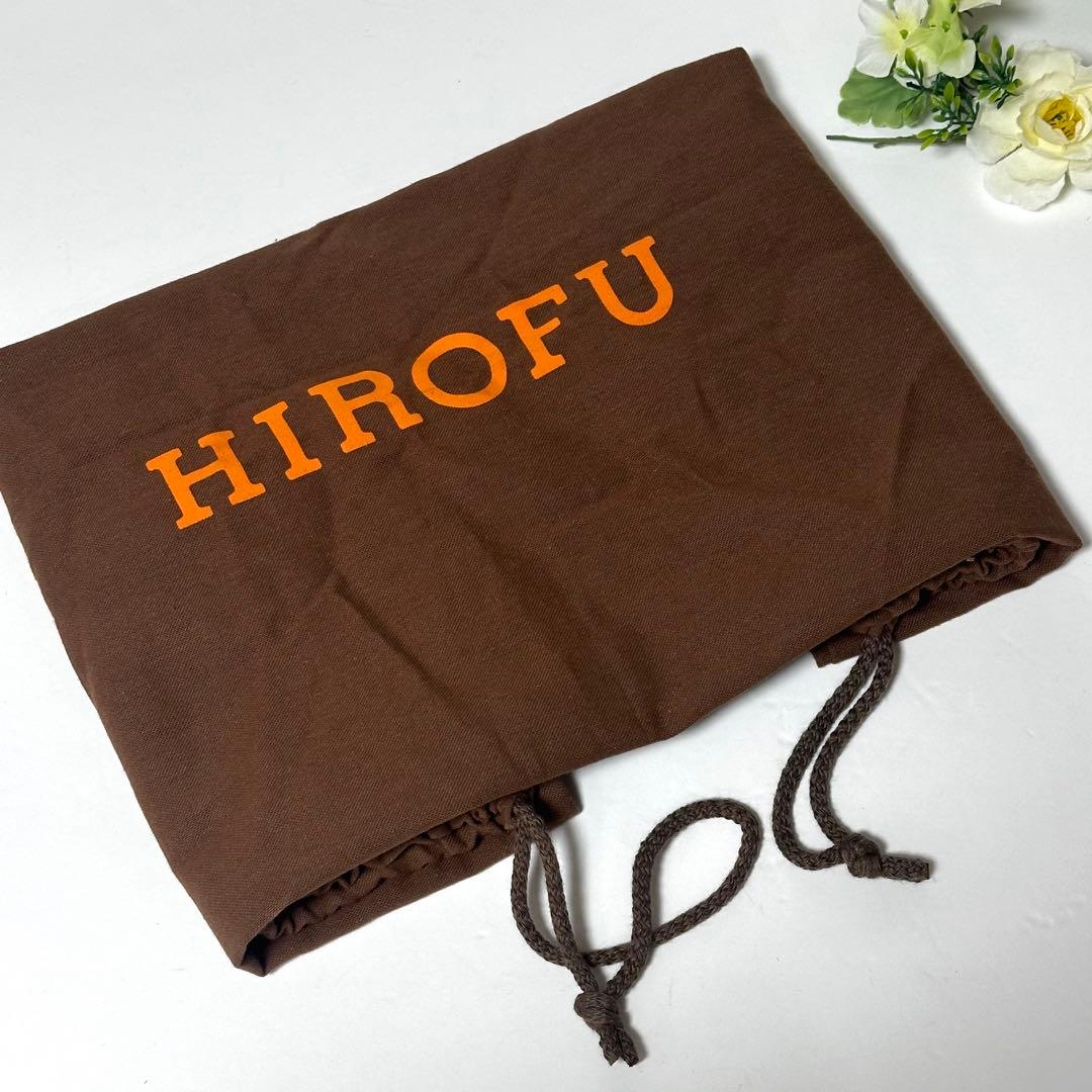 【美品】HIROFU アルコトートバッグ A4可レザー 軽量 上品 肩掛けBAG