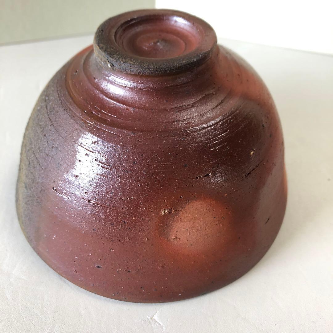 越前焼　峰越窯　竹元郁雄　抹茶茶碗