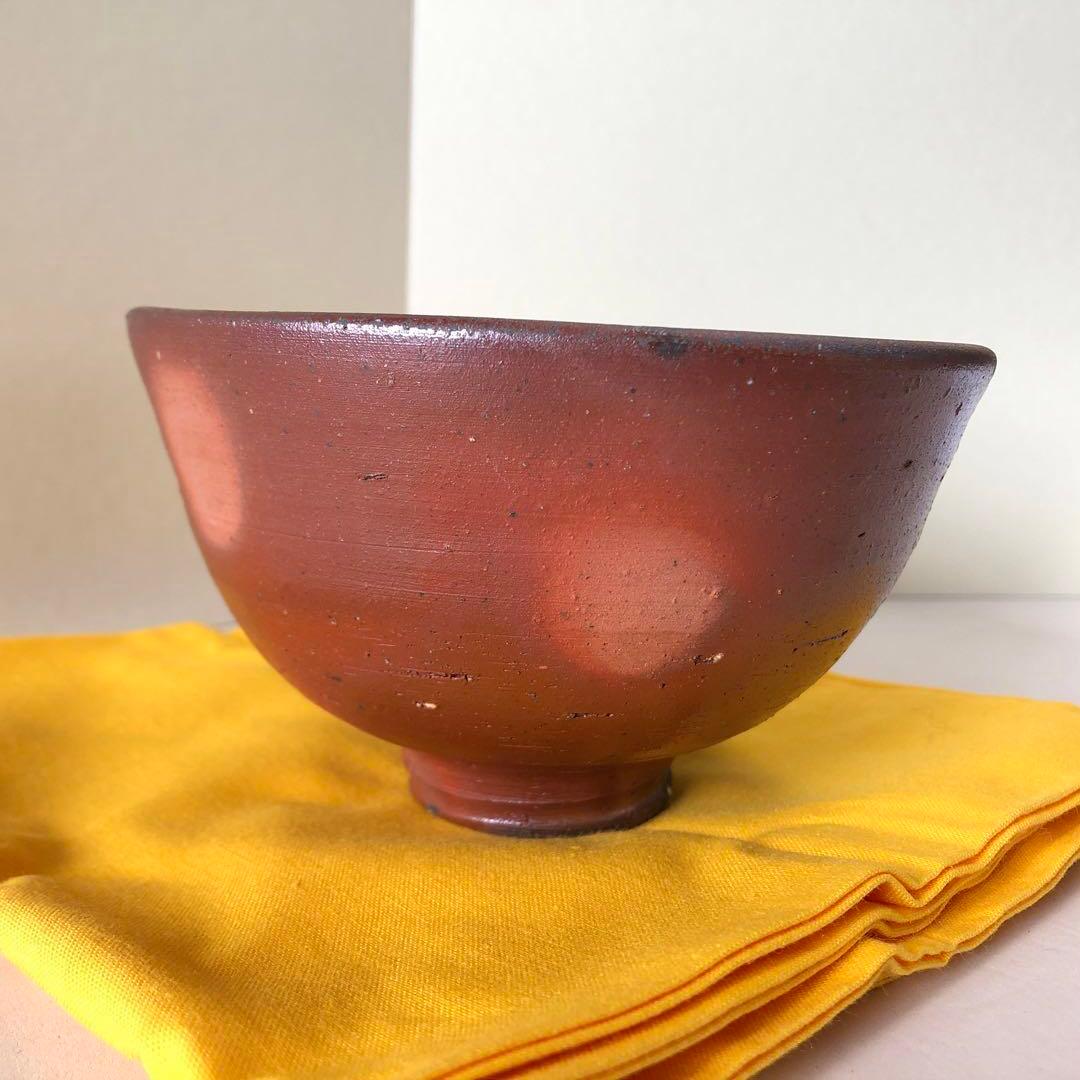 越前焼　峰越窯　竹元郁雄　抹茶茶碗