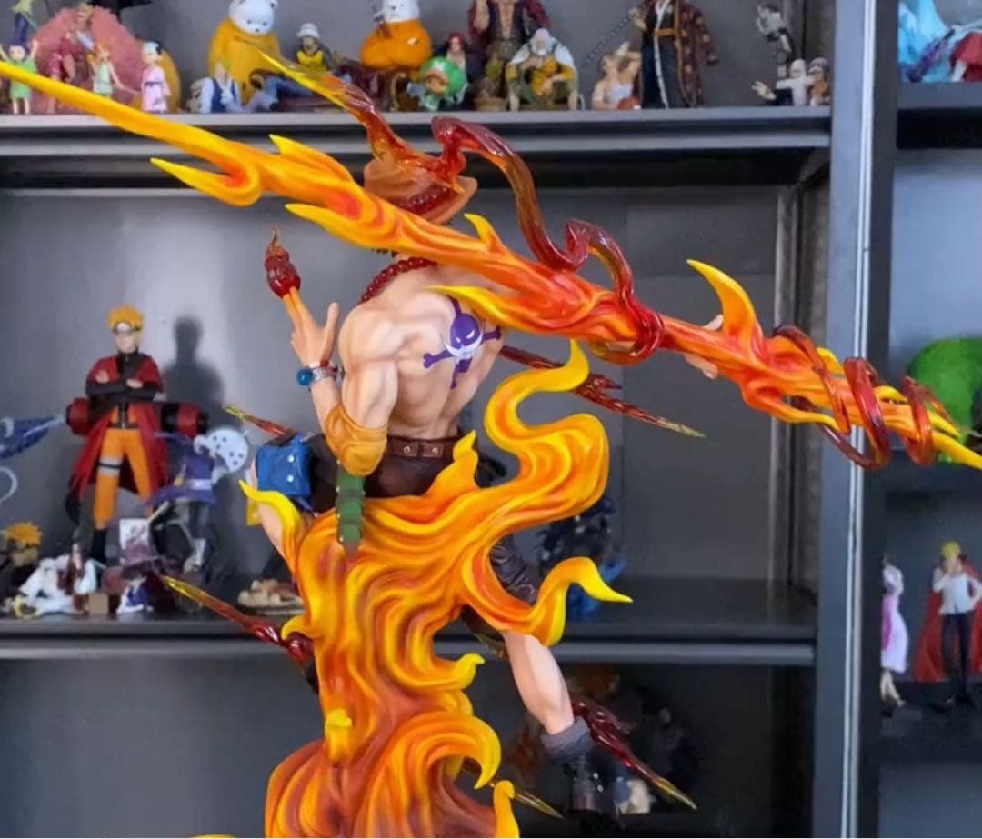 ONE PIECE  エース ガレージキット ガレキ スタチュー②①