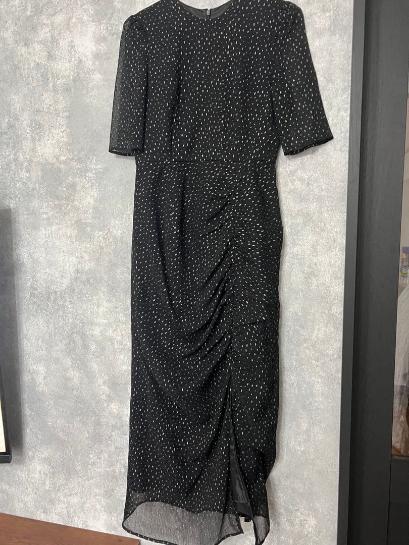 ＊美品＊kaene ラメドビースリットドレス