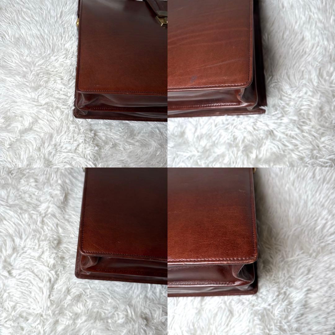 GINZA TANIZAWA 銀座タニザワ ダレスバッグ ビジネスバッグ 本革