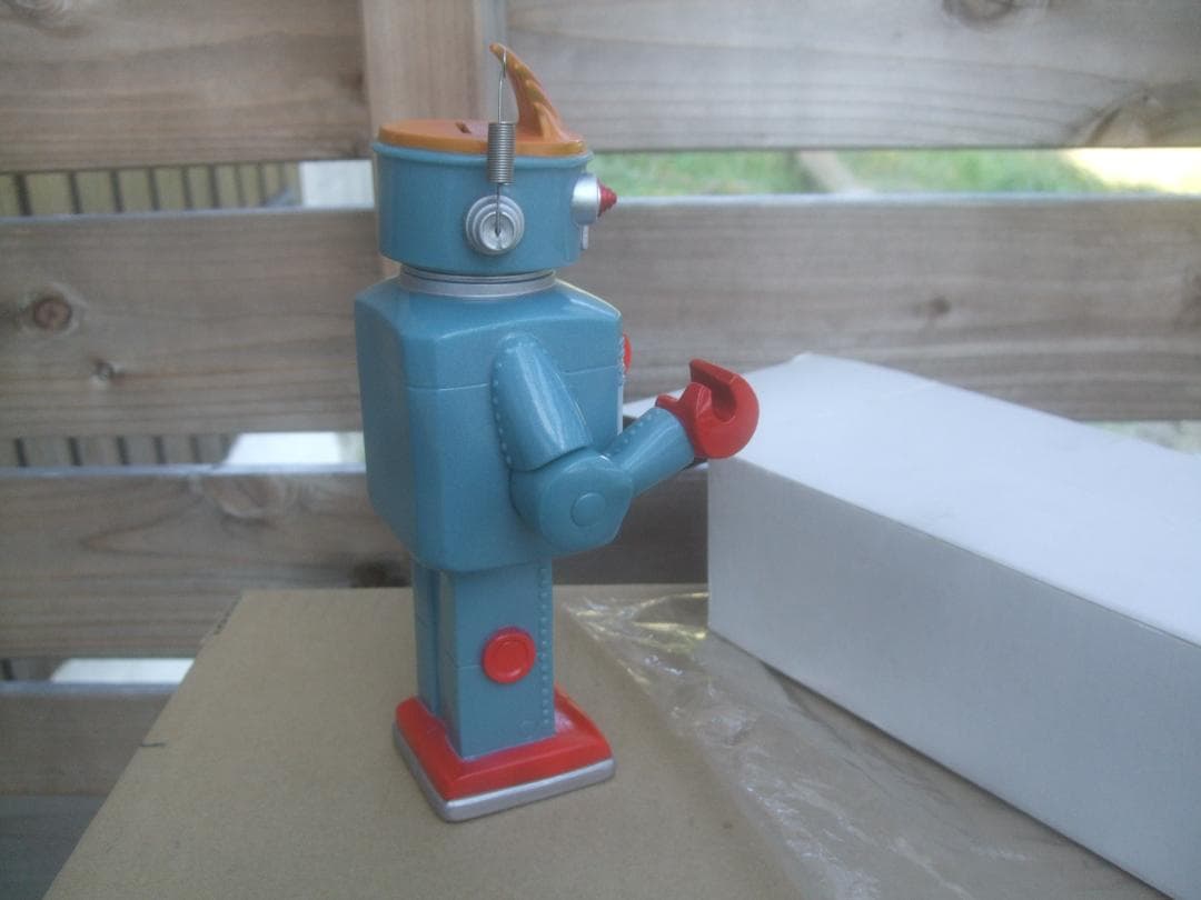 アートネイチャー★販促品ロボット貯金箱★箱付・未使用