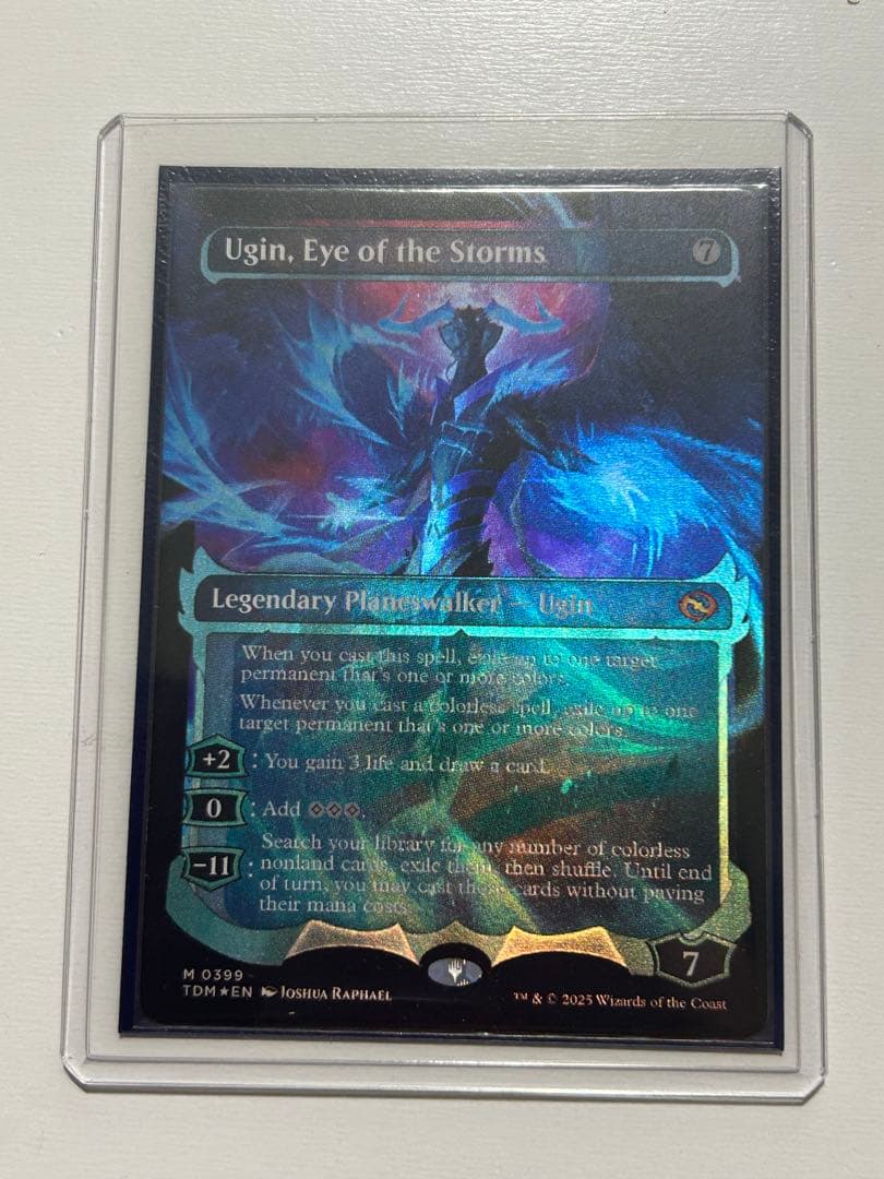 レ*中様 嵐の目、ウギン ショーケース foil 英語