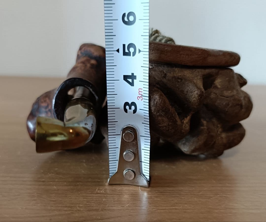 【提物】煙管 煙草入れ 煙草入れ 骨董 喫煙具 時代物　木製提物