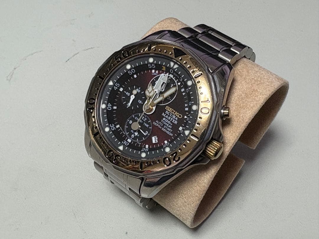 セイコー SEIKO スキューバマスター チタン 7K52-6A00 クォーツ
