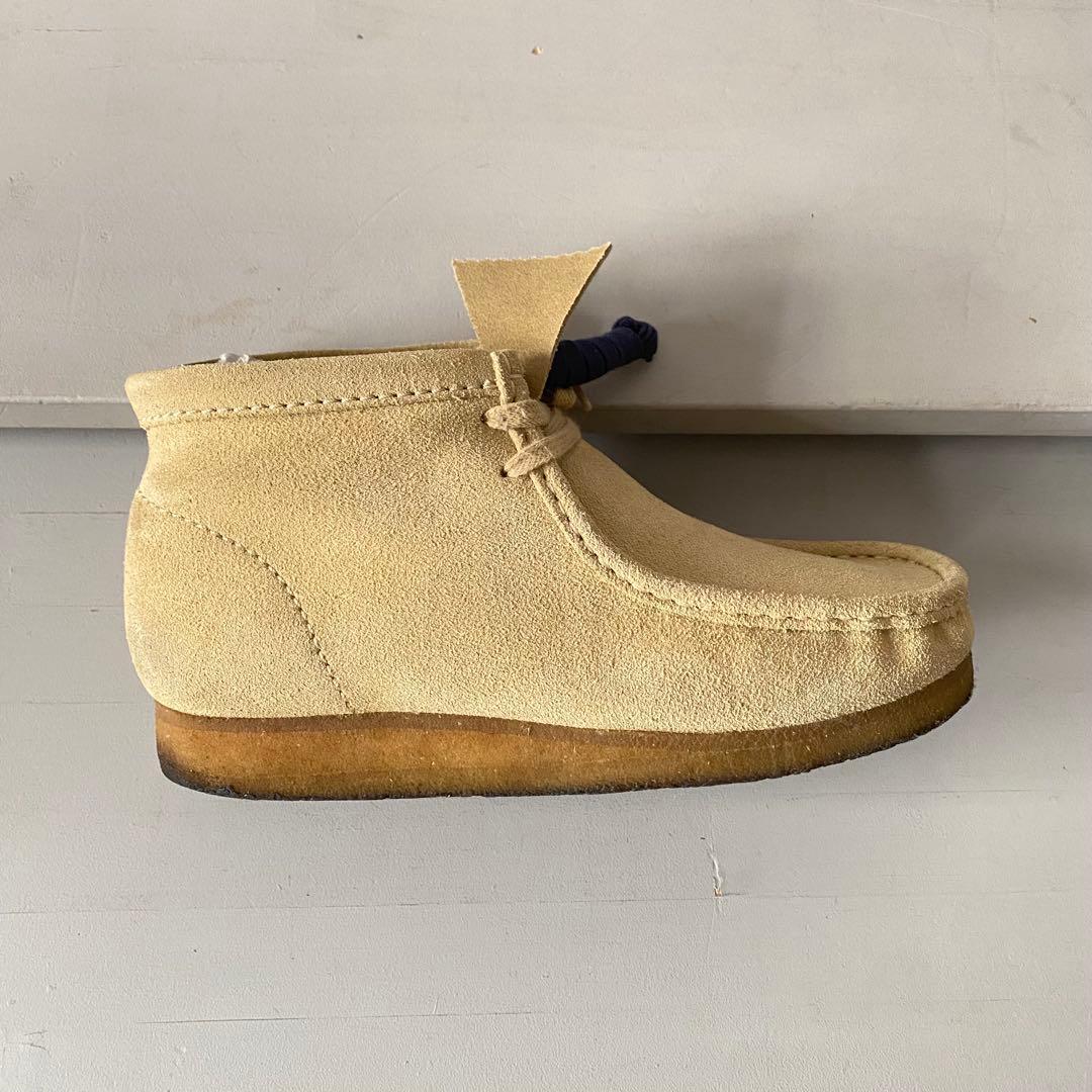 CLARKS Wallabee クラークス　ワラビー　 ベージュ スエード　8