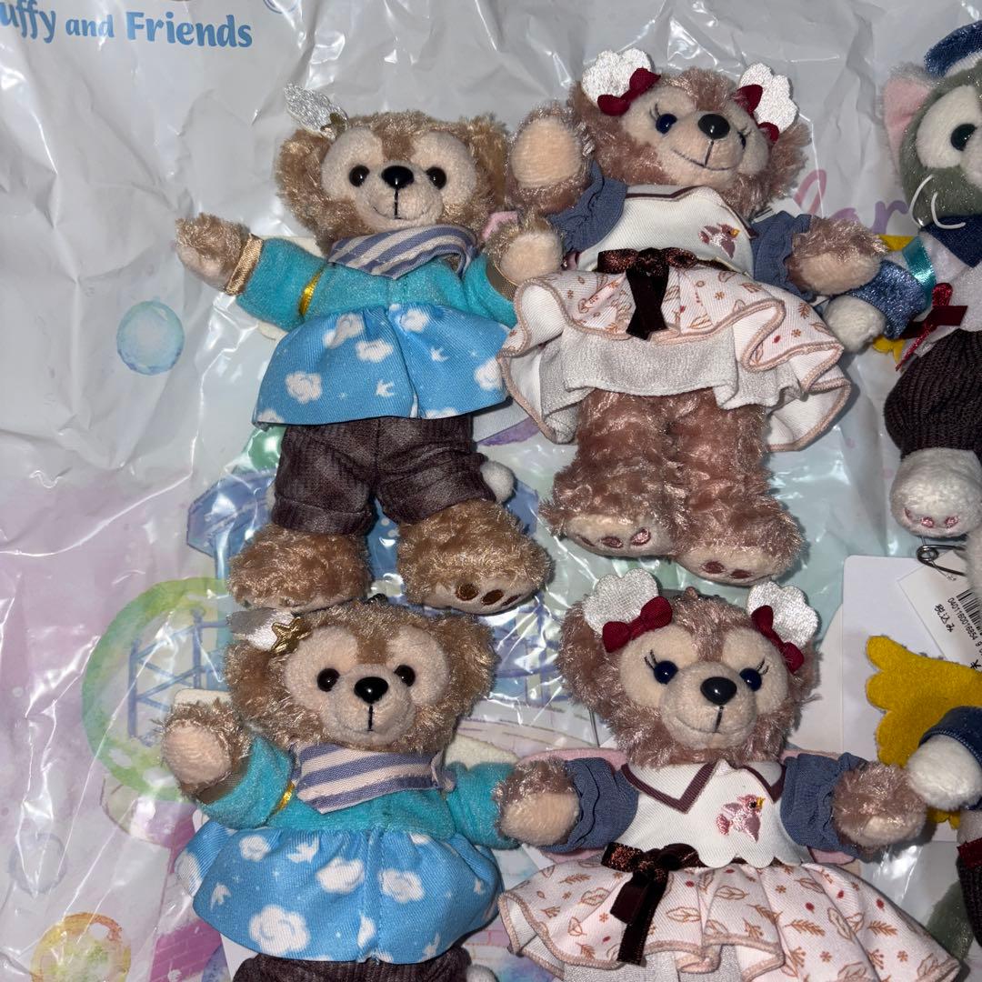 ダッフィー＆フレンズ ウィッシングウィングス ぬいぐるみバッジ12個セット