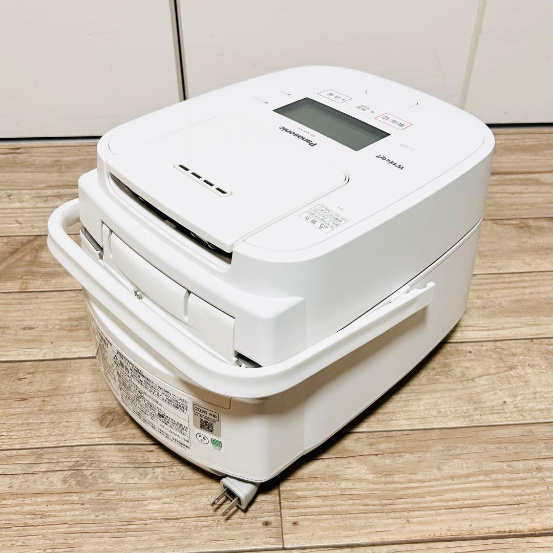 【状態良好】Panasonic 最上位モデル Wおどり炊き 2020年製