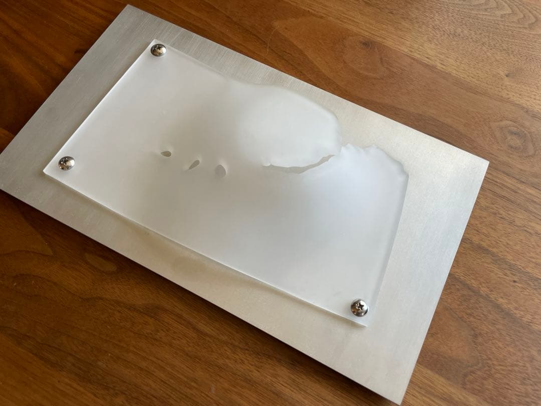 【山科昌子】現代アートガラス作家　壁掛け