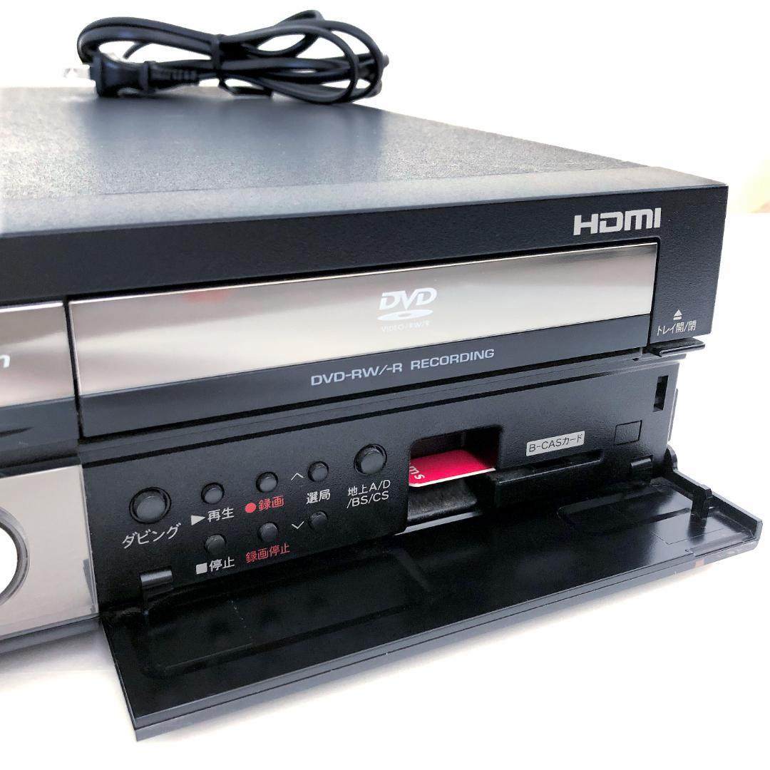 【動作良好】シャープ AQUOS HDD内蔵 VHS DVD 一体型レコーダー