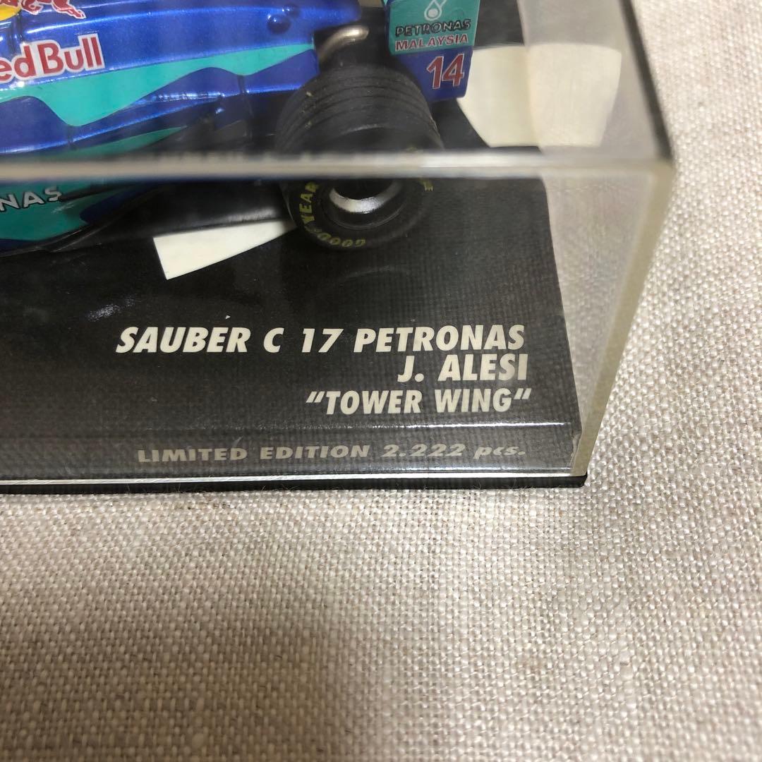 MINICHAMPS  1/43  ジャンアレジ　ザウバー C17 ペトロナス