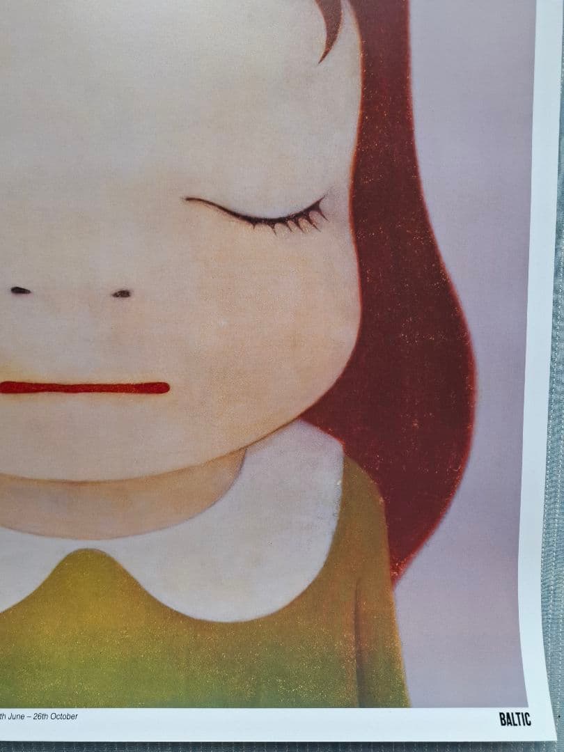 奈良美智2枚組ポスター　『Eyes Open & Eyes Closed』