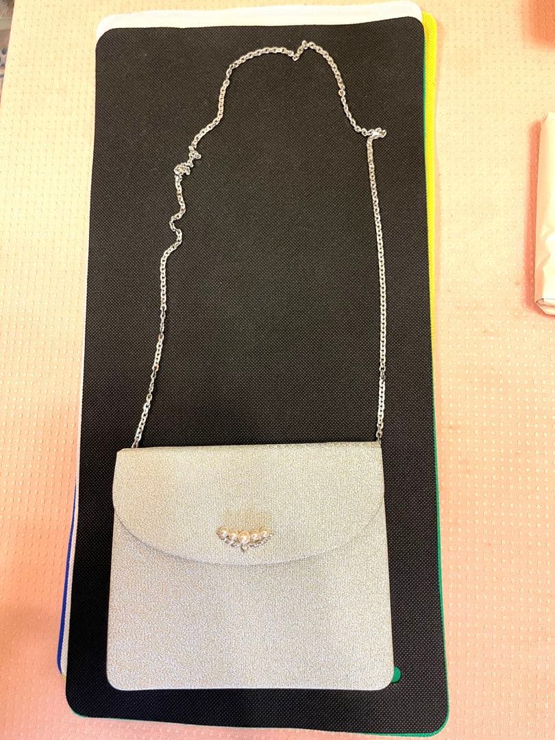 和装バッグ　カクテルバッグ　ミキモト本真珠　綴織　佐賀綿　新品未使用品　高級品