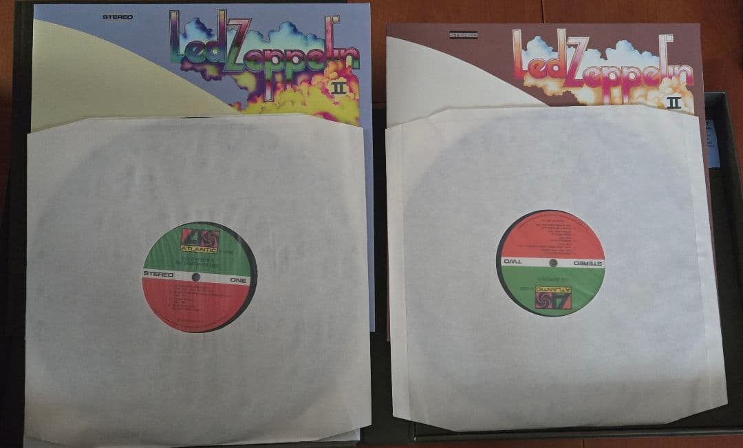 レコード　LED ZEPPELIN BOX I, II, III,IV４セット