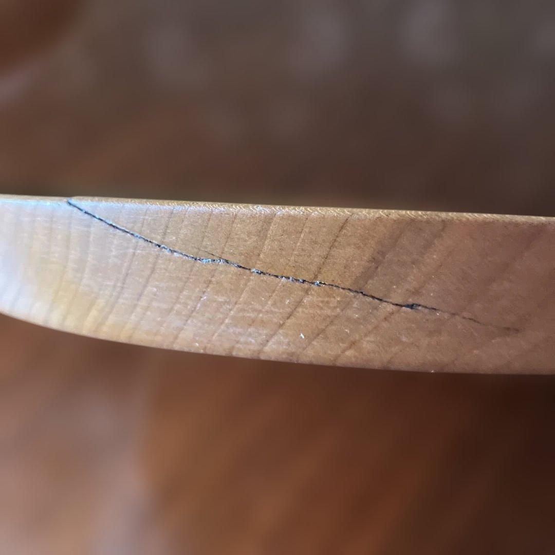 三谷龍二 桜材 木製ラウンドトレイ　お盆　丸盆