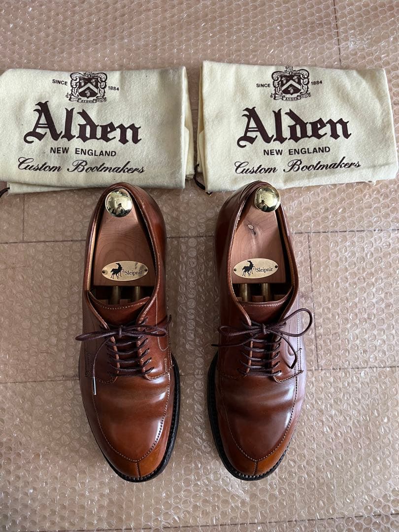 オールデン54382 Vチップ 7C ウイスキーコードバン