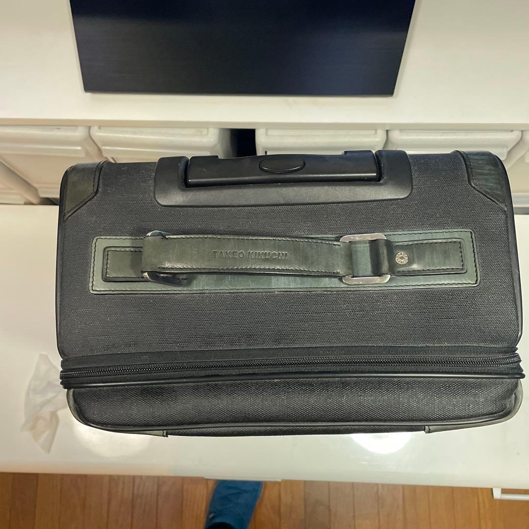 最終価格　TAKEO KIKUCHI 2wayブラックキャリーバッグ