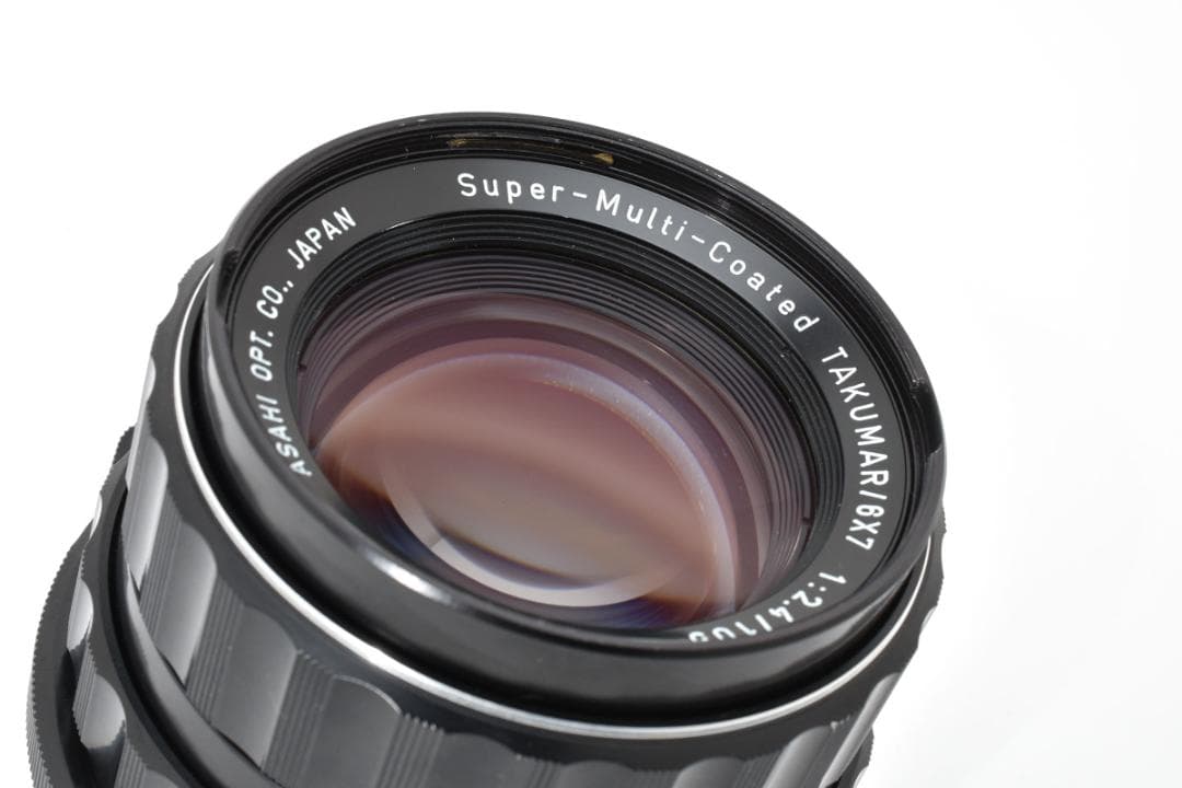 ★極上品★ PENTAX 6x7 105mm F2.4 中判 単焦点レンズ