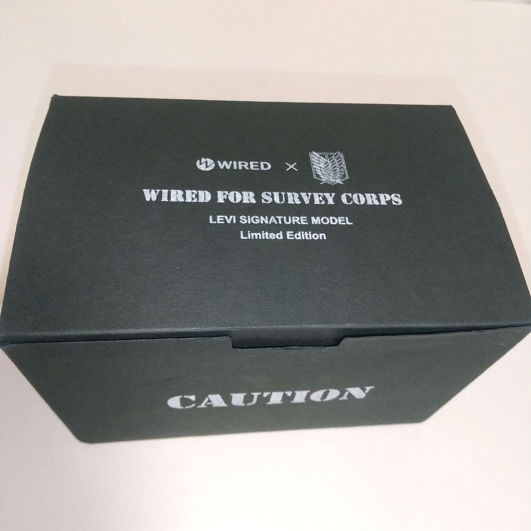 進撃の巨人 リヴァイ WIRED 腕時計