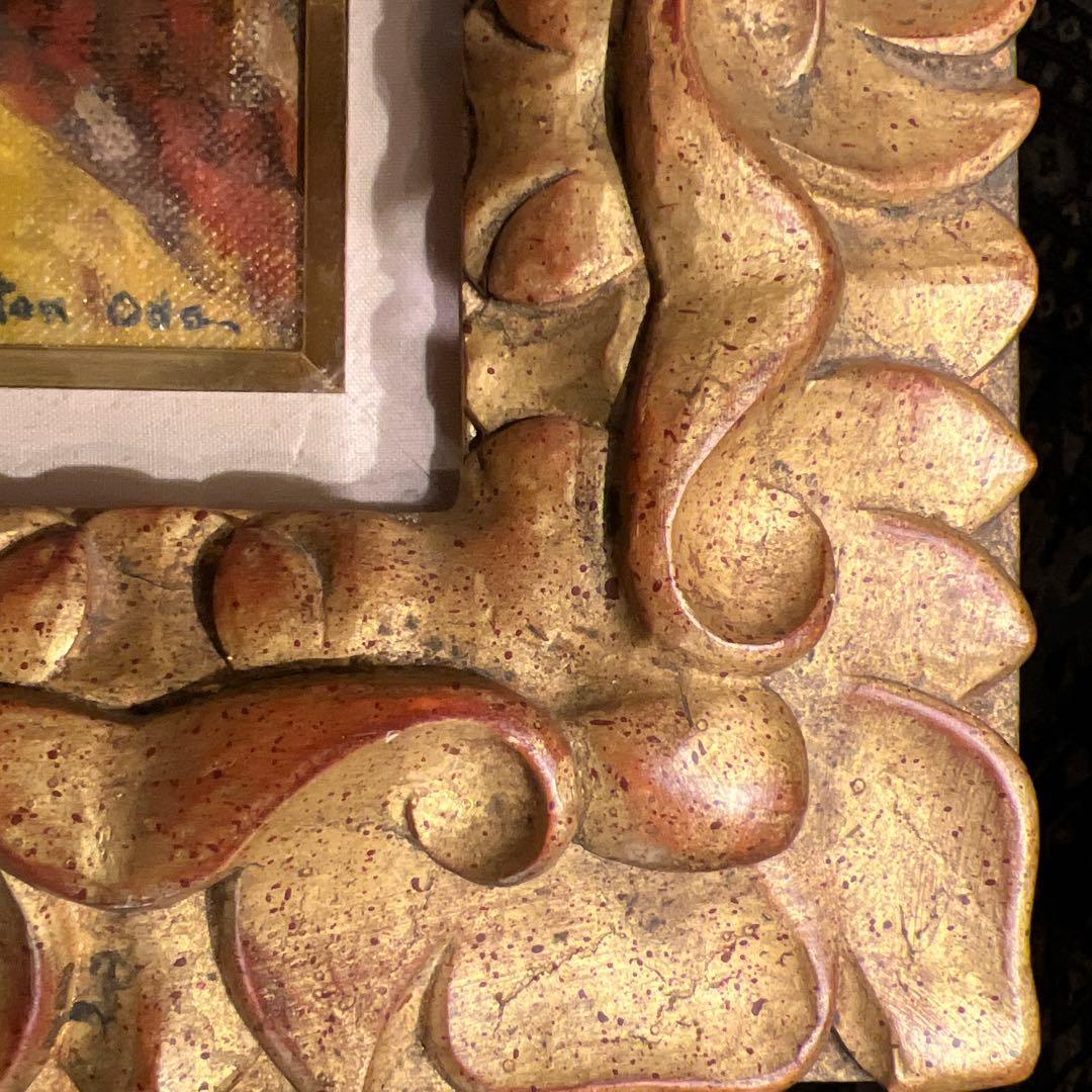 小田和典　油彩画　コケイ最高級額装