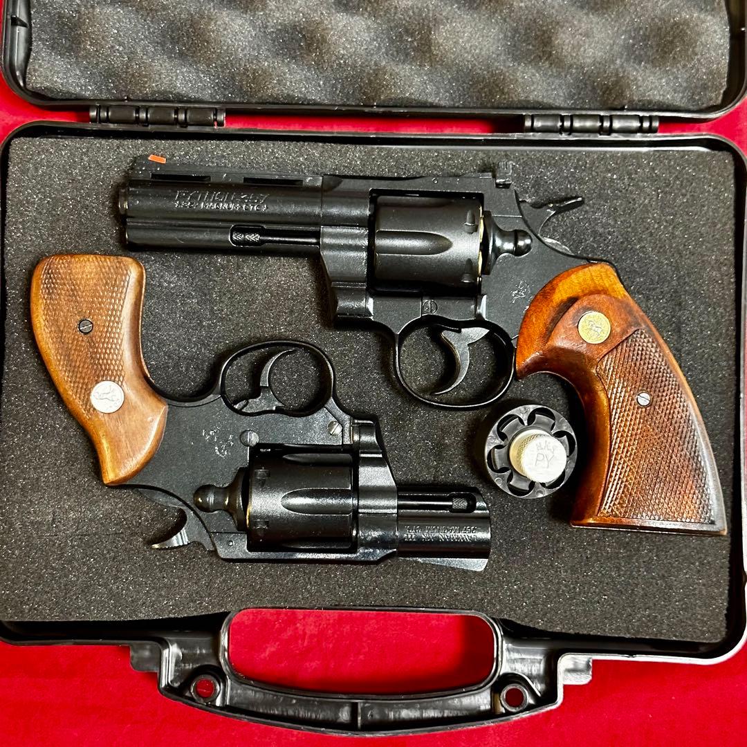 MGC HW コルト パイソン ＆ ローマン MKIII ペイントカスタム