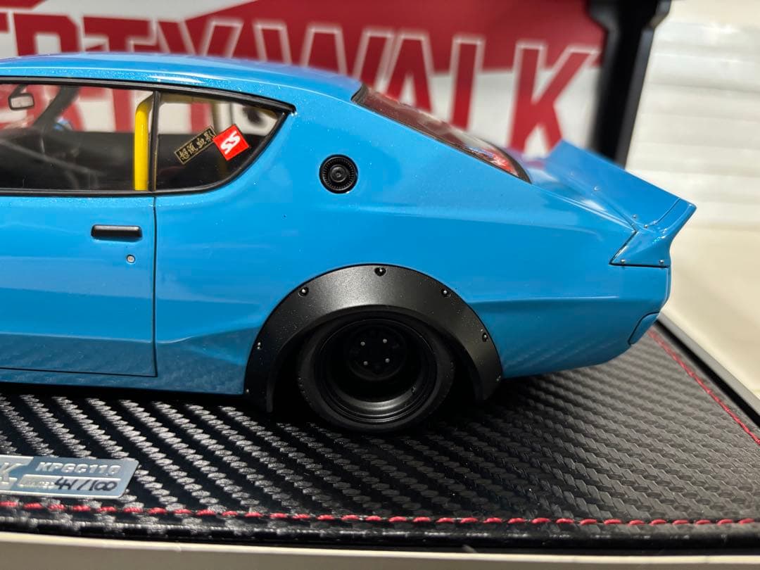 希少❗️1/18 『IG1058』コヤジハチマキ　LBケンメリ　ブルー【新品】