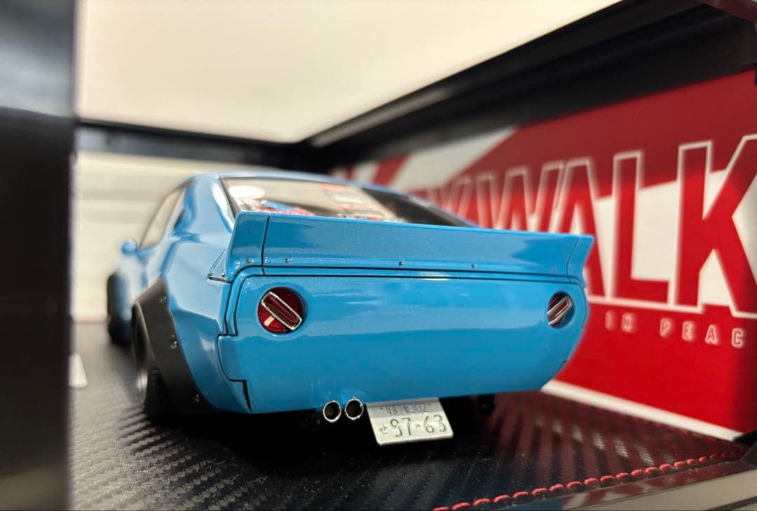 希少❗️1/18 『IG1058』コヤジハチマキ　LBケンメリ　ブルー【新品】