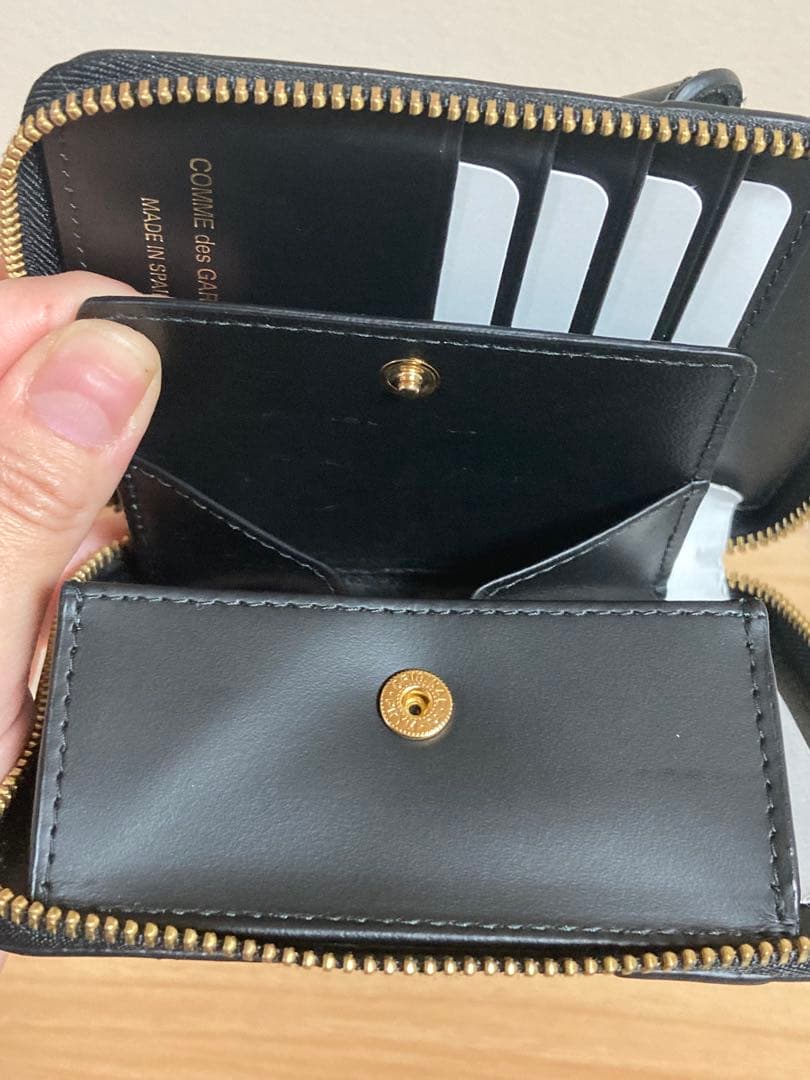 ☆コムデギャルソン ビッグ ボウ リボン 財布 ウォレット ブラック☆