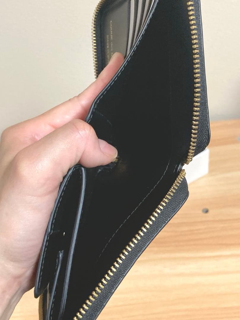 ☆コムデギャルソン ビッグ ボウ リボン 財布 ウォレット ブラック☆