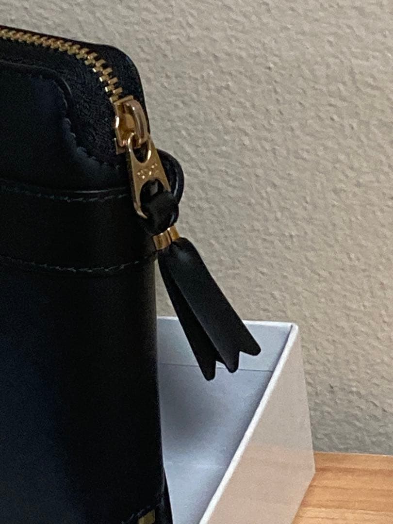 ☆コムデギャルソン ビッグ ボウ リボン 財布 ウォレット ブラック☆