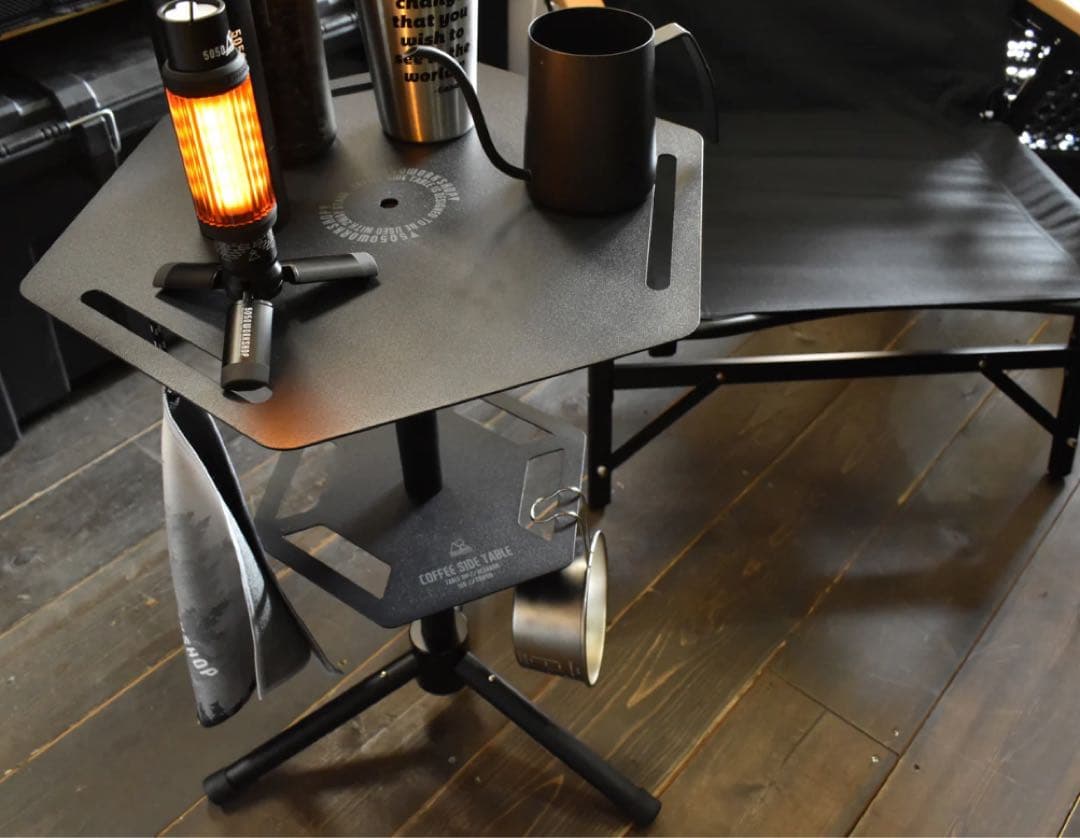 5050WORKSHOP COFFEE SIDE TABLE シェラプレート付