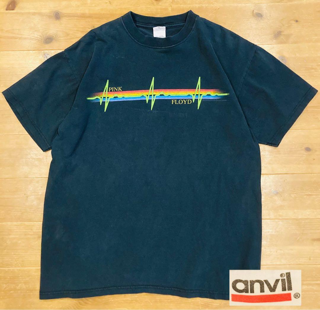 Tシャツ 古着 90s anvil アンビル Pink Floyd 狂気 レア