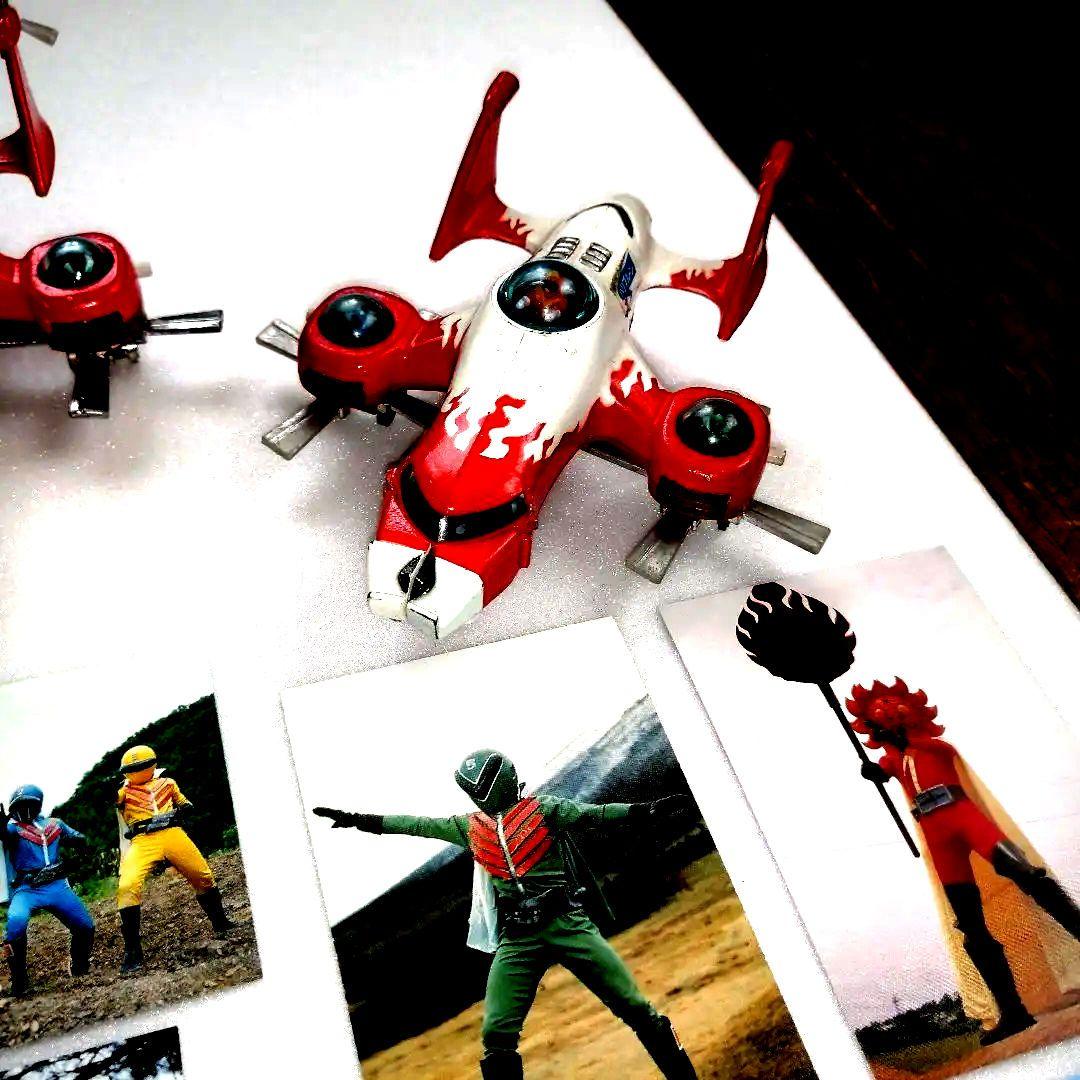 ゴレンジャーフィギュアゴレンジャーカード昭和ヒーロー超合金グレンダイザー