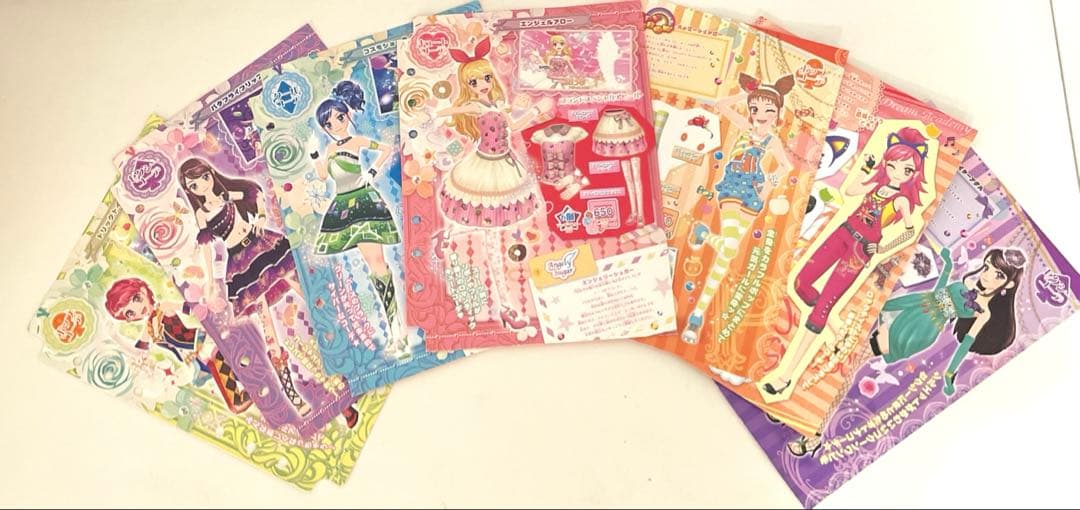 アイカツ！チョコボールエンジェリーベアオリジナルカードファイル&カードセット