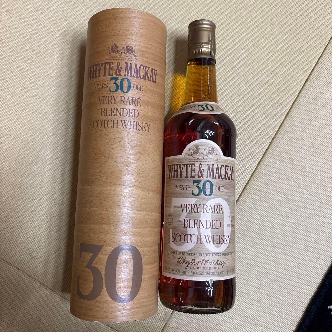 【お値下げ不可】WHYTE & MACKAY 30年 ブレンデッド　ウイスキー