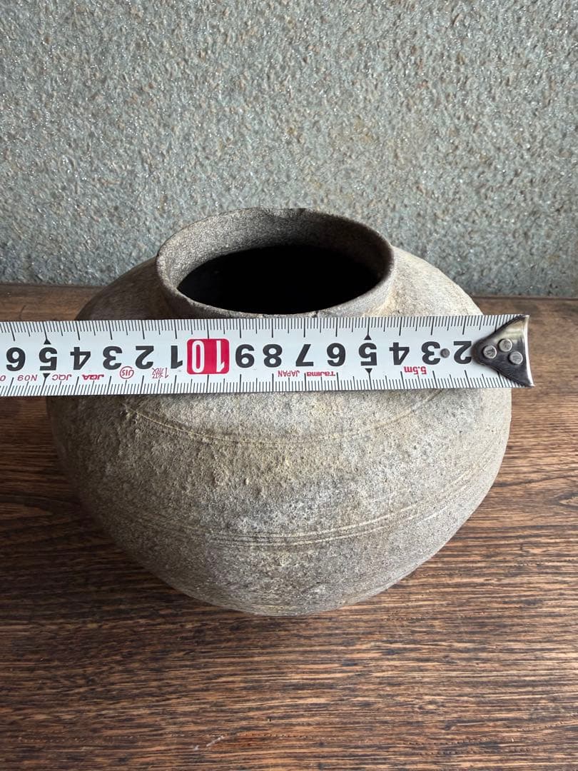 須恵器　薬壺　アンティーク 陶器 花瓶 弥生土器　白菊土器　花器
