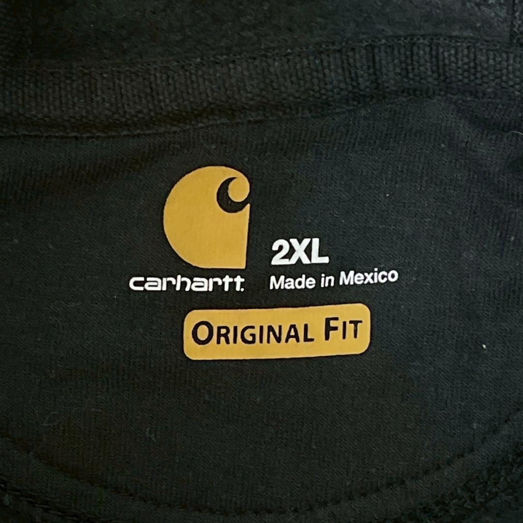 Carhartt パーカー 2XL プルオーバー 肉厚 ロゴタグ メキシコ製