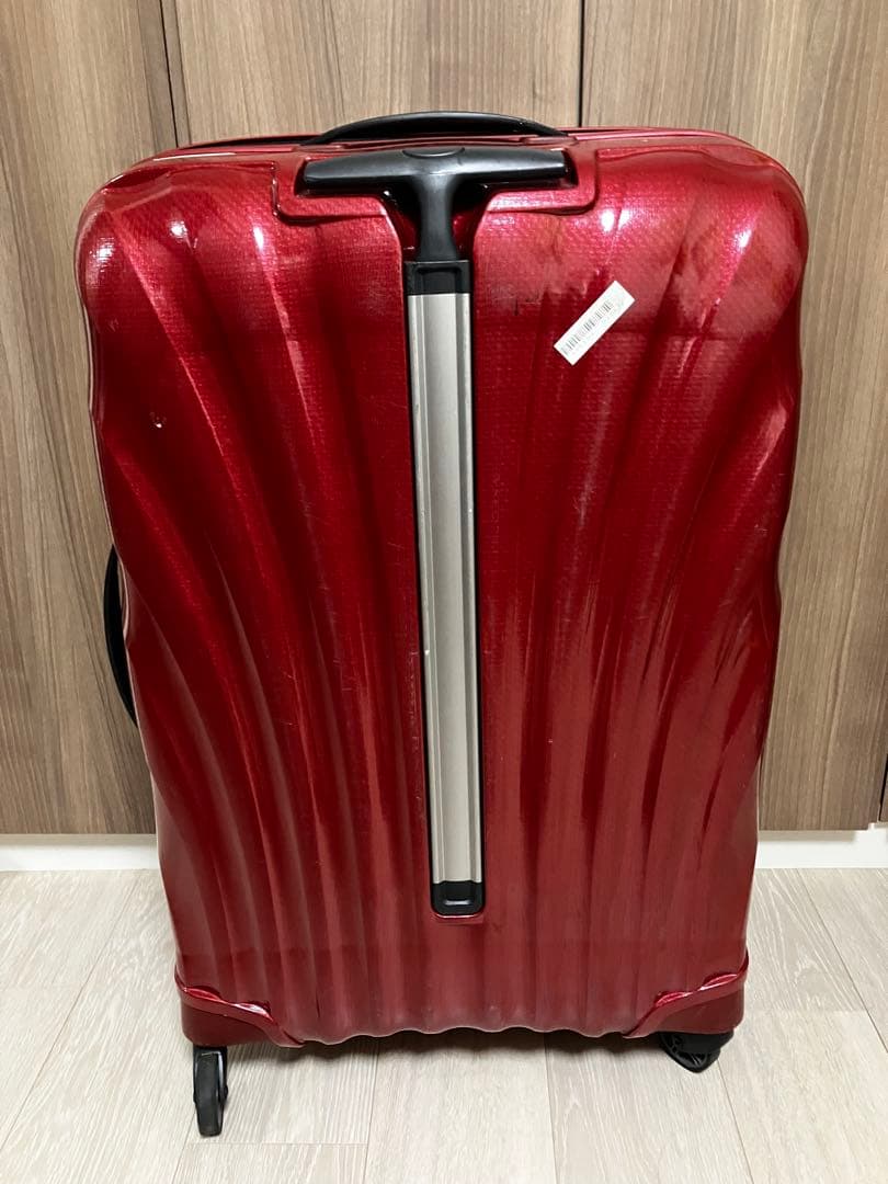 訳あり　サムソナイト コスモライト キャリー　赤　レッド　超軽量　旅行