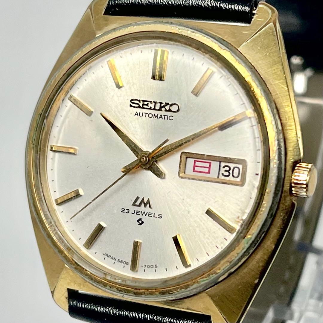 【新品ベルト/稼働】セイコー ロードマチック 5606-7000 デイデイト