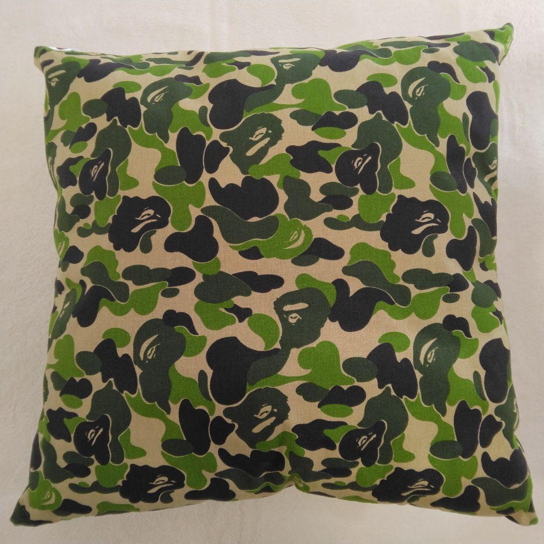新品☆A BATHING APE クッション ABC CUSHION カモフラ柄