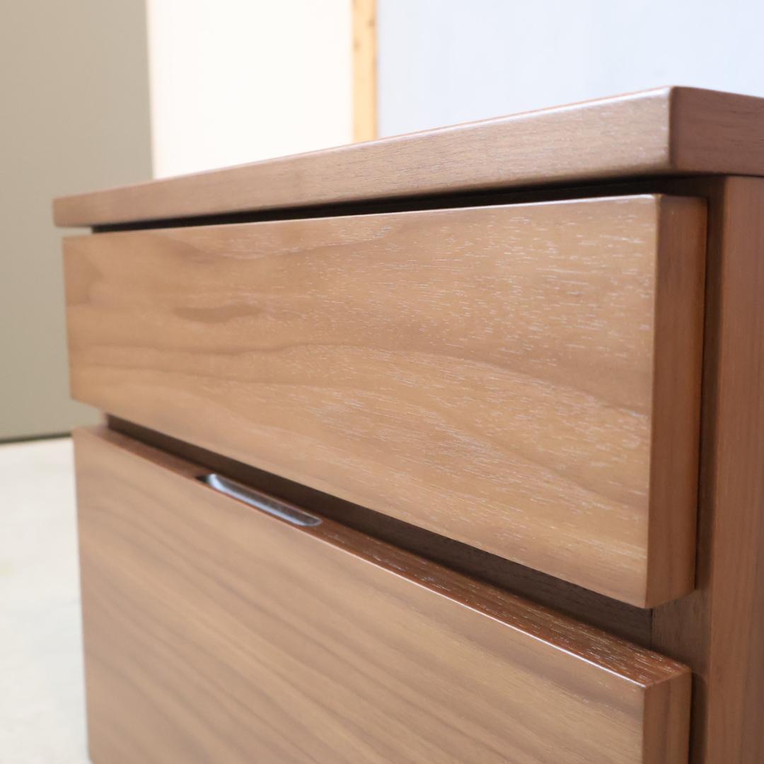 Urthr ウルズ ウォールナット プリンターカート チェストワゴン キャスター