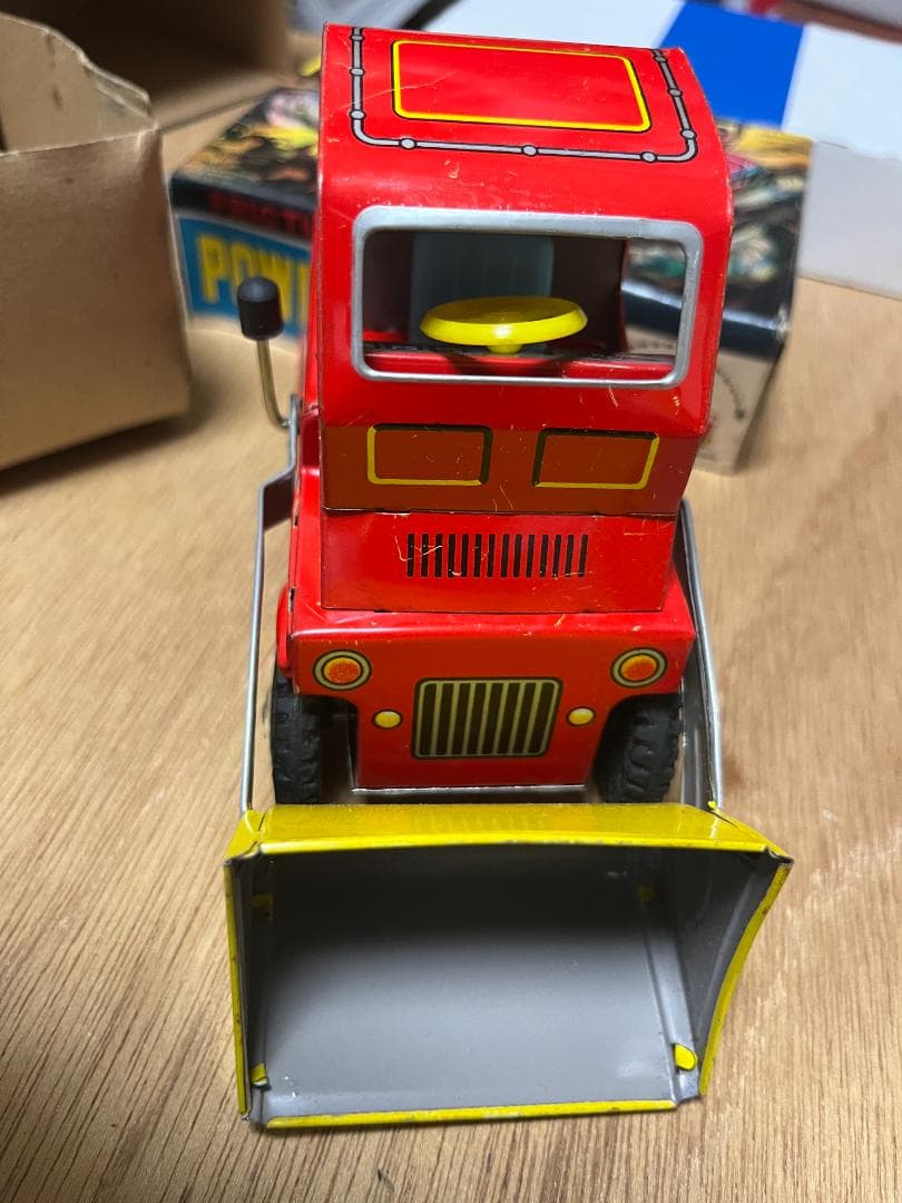 【極美品】1960年代　新品未使用　パワーショベル　フリクション