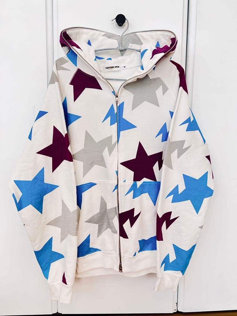 A BATHING APE スター パーカー 横浜限定カラー