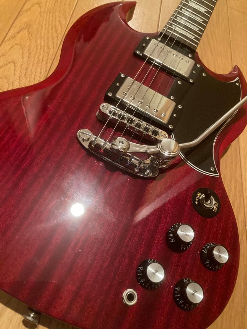 Epiphone SG PRO ワインレッド　トレモロ他