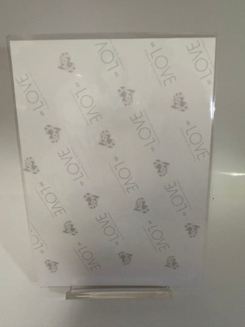 = LOVE 佐々木舞香 直筆サイン 生写真